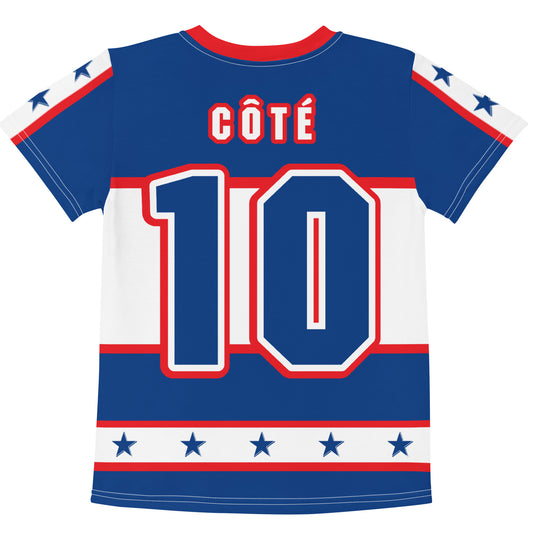 T-shirt enfant style jersey - 10. Côté