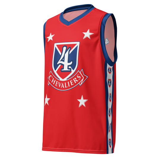 Tank Top Jersey (Red)- 4 Knights